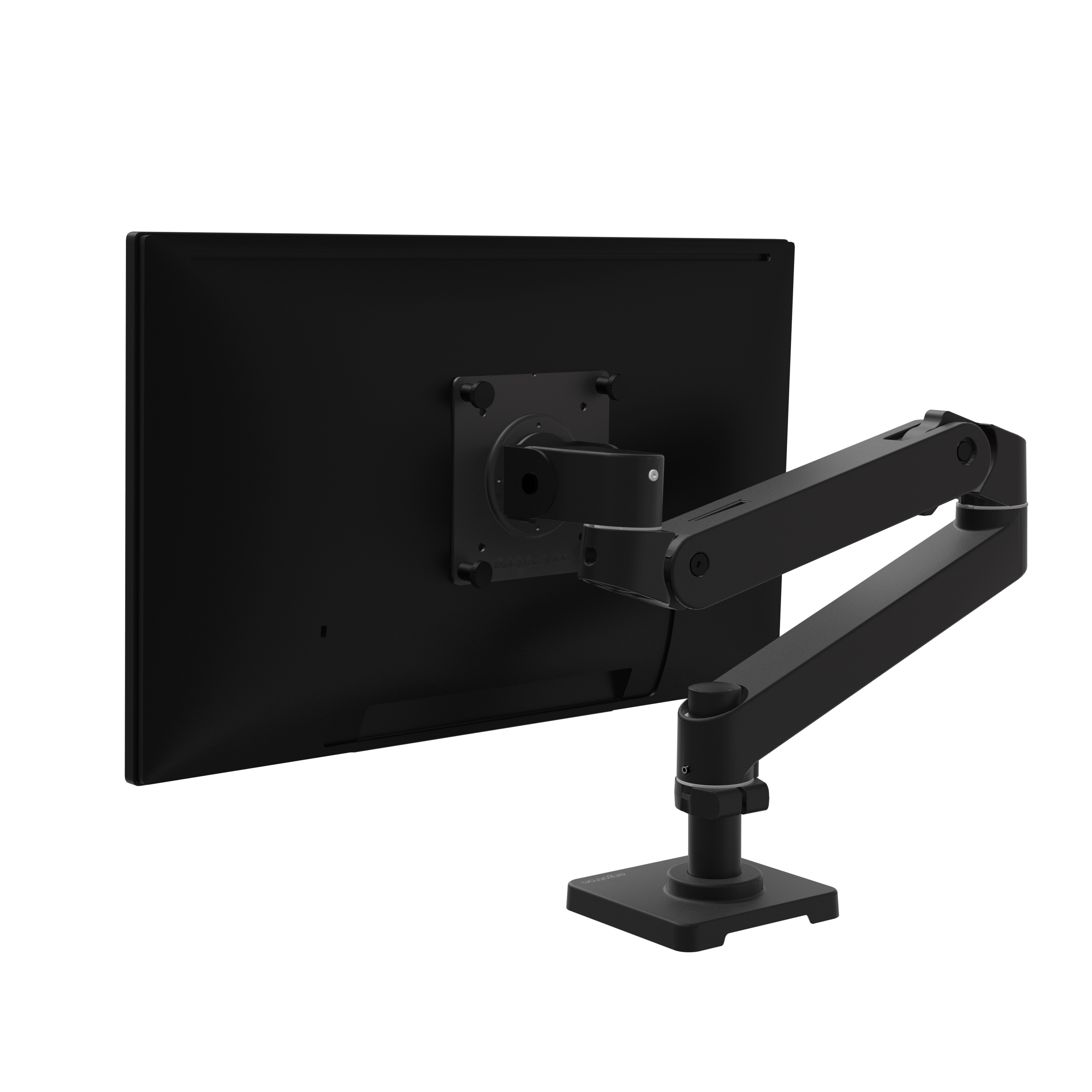 Ergotron LX Pro Desk Monitor Arm (Matte Black)