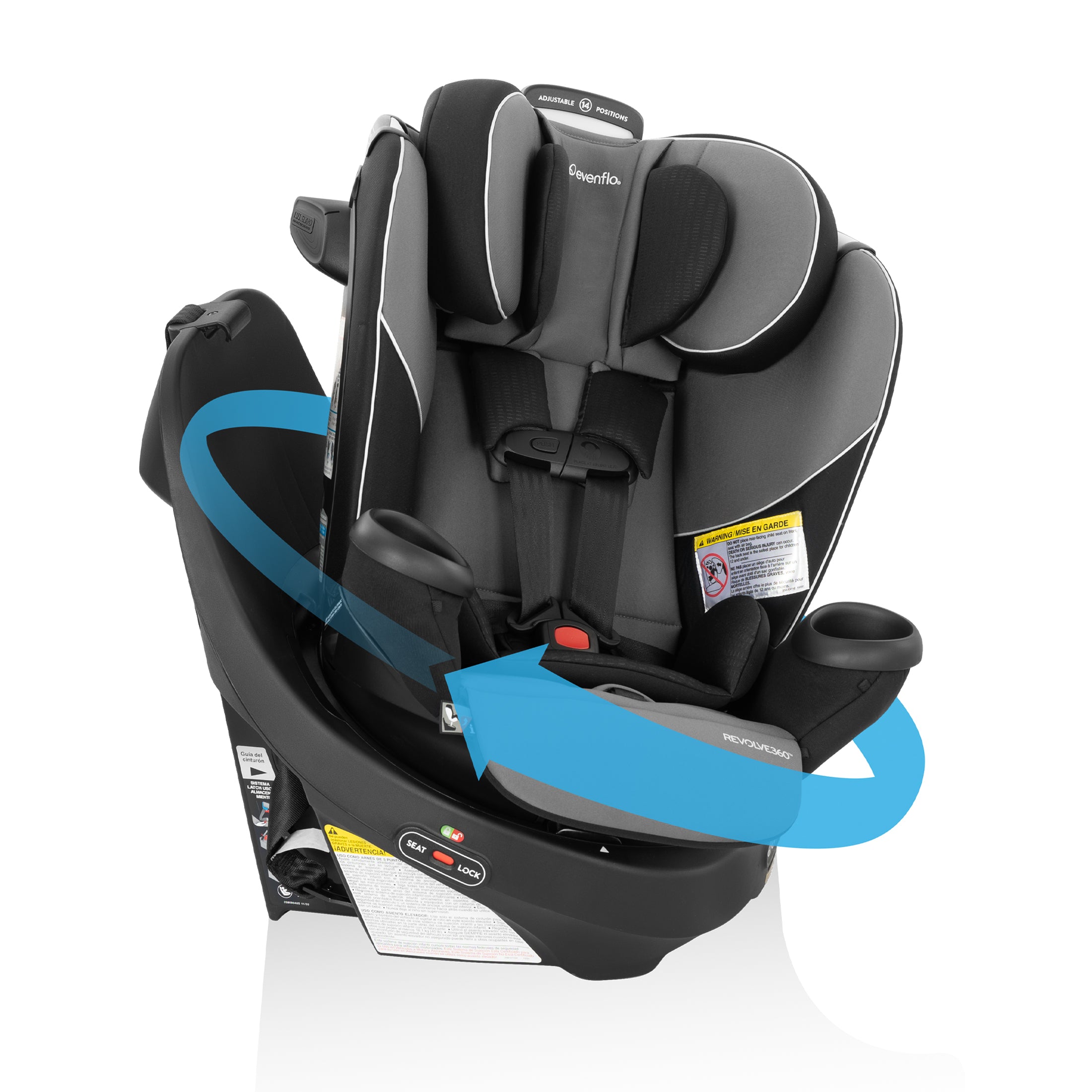 Evenflo Gold Revolve360 Rotational All-In-One Car Seat