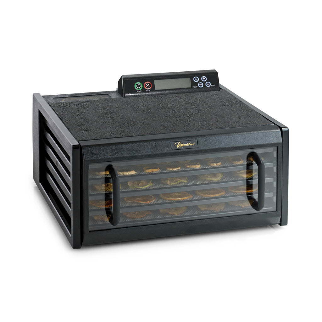 Excalibur 5-Tray Food Dehydrator with 26-HR Timer (Clear Door)