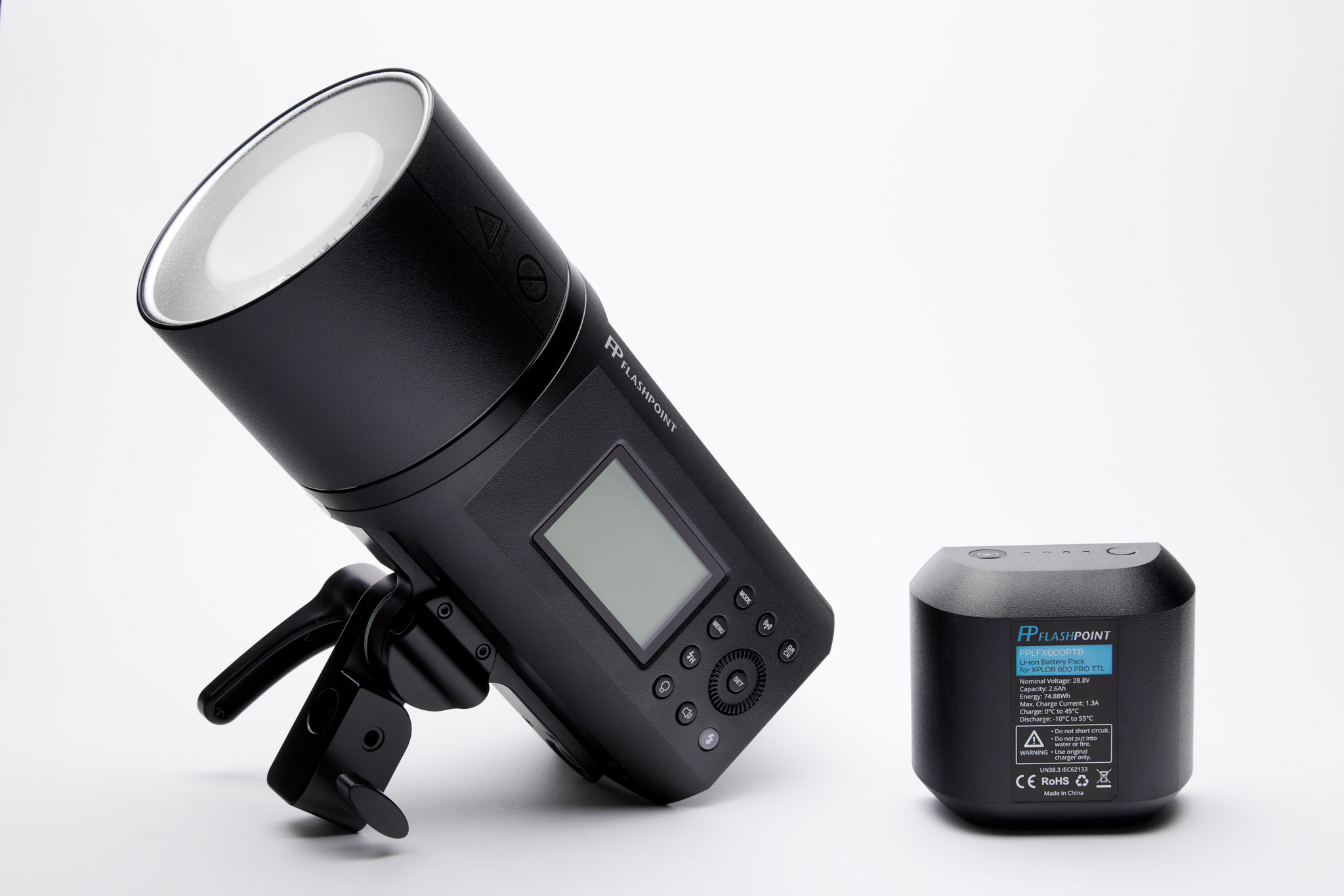 Flashpoint XPLOR 600 PRO (Non-TTL) Battery-Powered Monolight (Bowens) — rebadged Godox AD600Pro-M