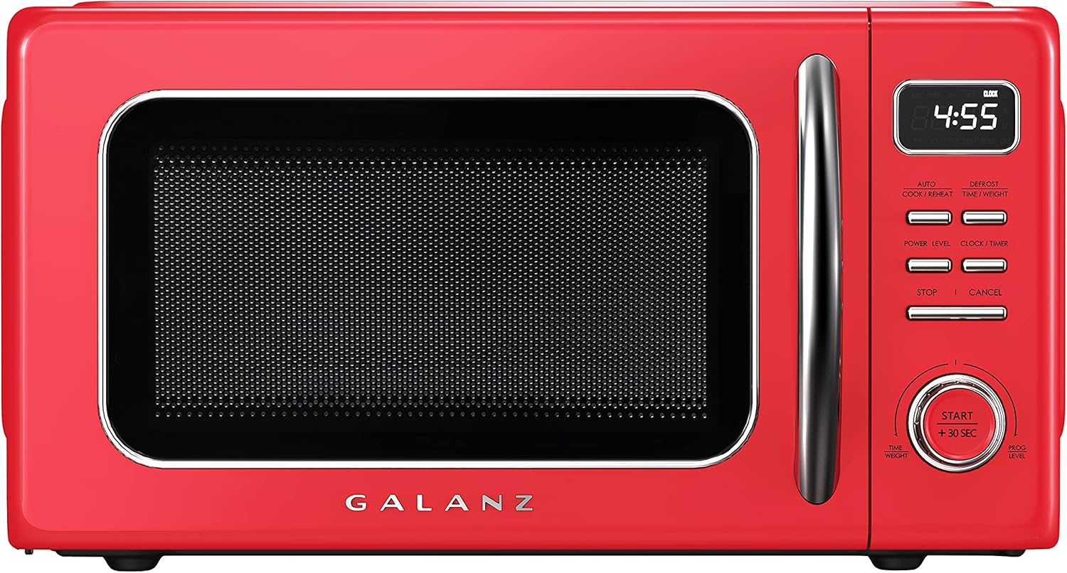 Galanz GLCMKZ11 Retro Countertop Microwave