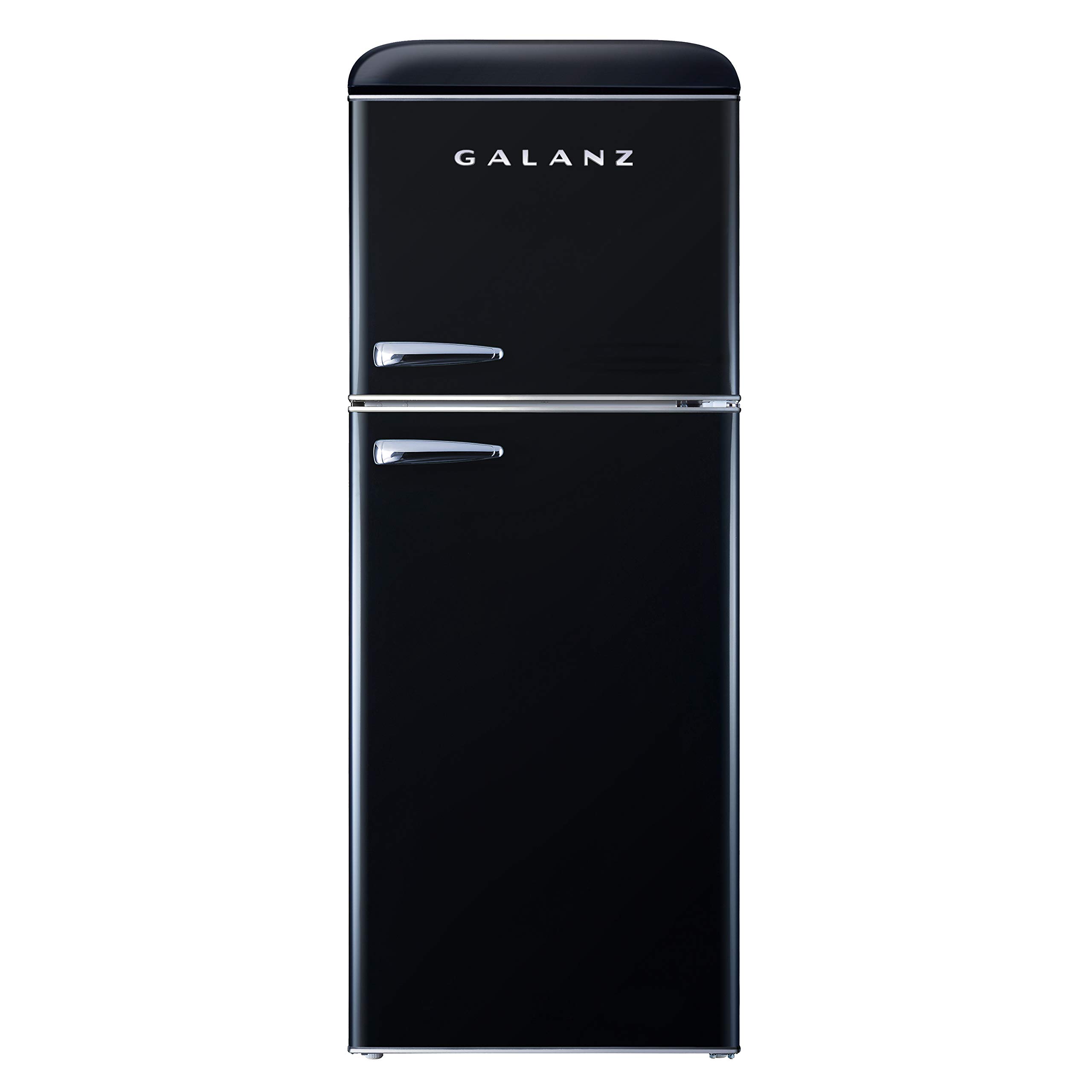 Galanz GLR46TBKER Retro 4.6 Cu Ft Mini Fridge with Dual Door