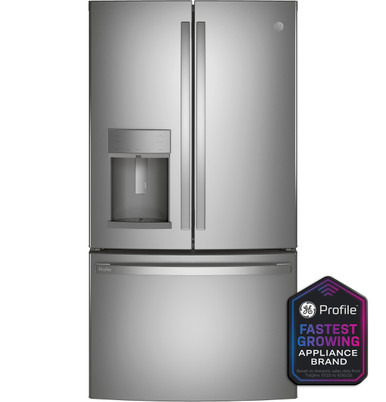 GE Profile 27.7 cu. ft. Fingerprint Resistant French-Door Refrigerator with Hands-Free AutoFill