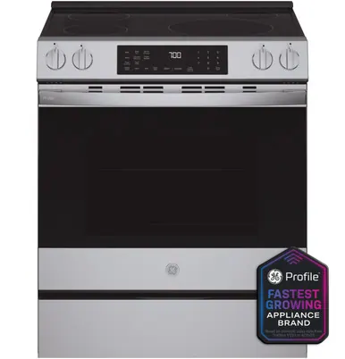 GE Profile 30 in. Smart Slide-In Induction Range