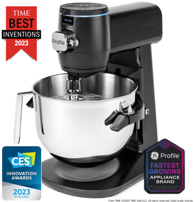 GE Profile Smart Mixer with Auto Sense 7-Qt Stand Mixer (P8MSASS6TBB)