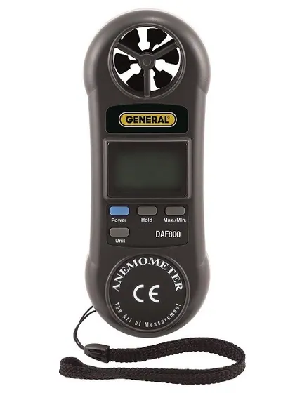 General Tools DAF800 Mini Digital Airflow Meter — General Tools