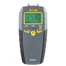 General Tools MMD4E Pin-Type LCD Moisture Meter