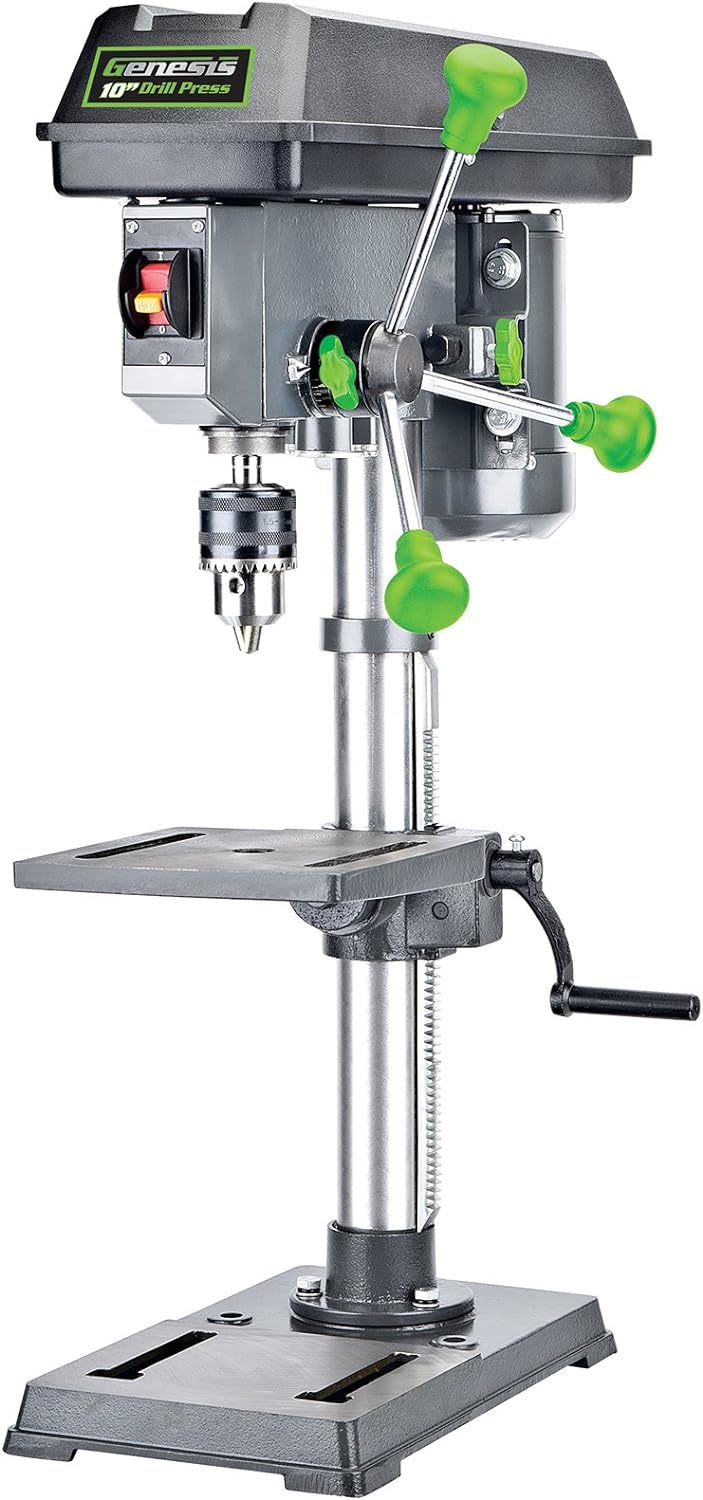 Genesis GDP1005A 10-Inch 5-Speed Benchtop Drill Press