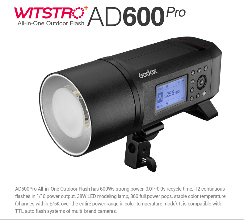 Godox AD600Pro 600Ws TTL Outdoor Flash