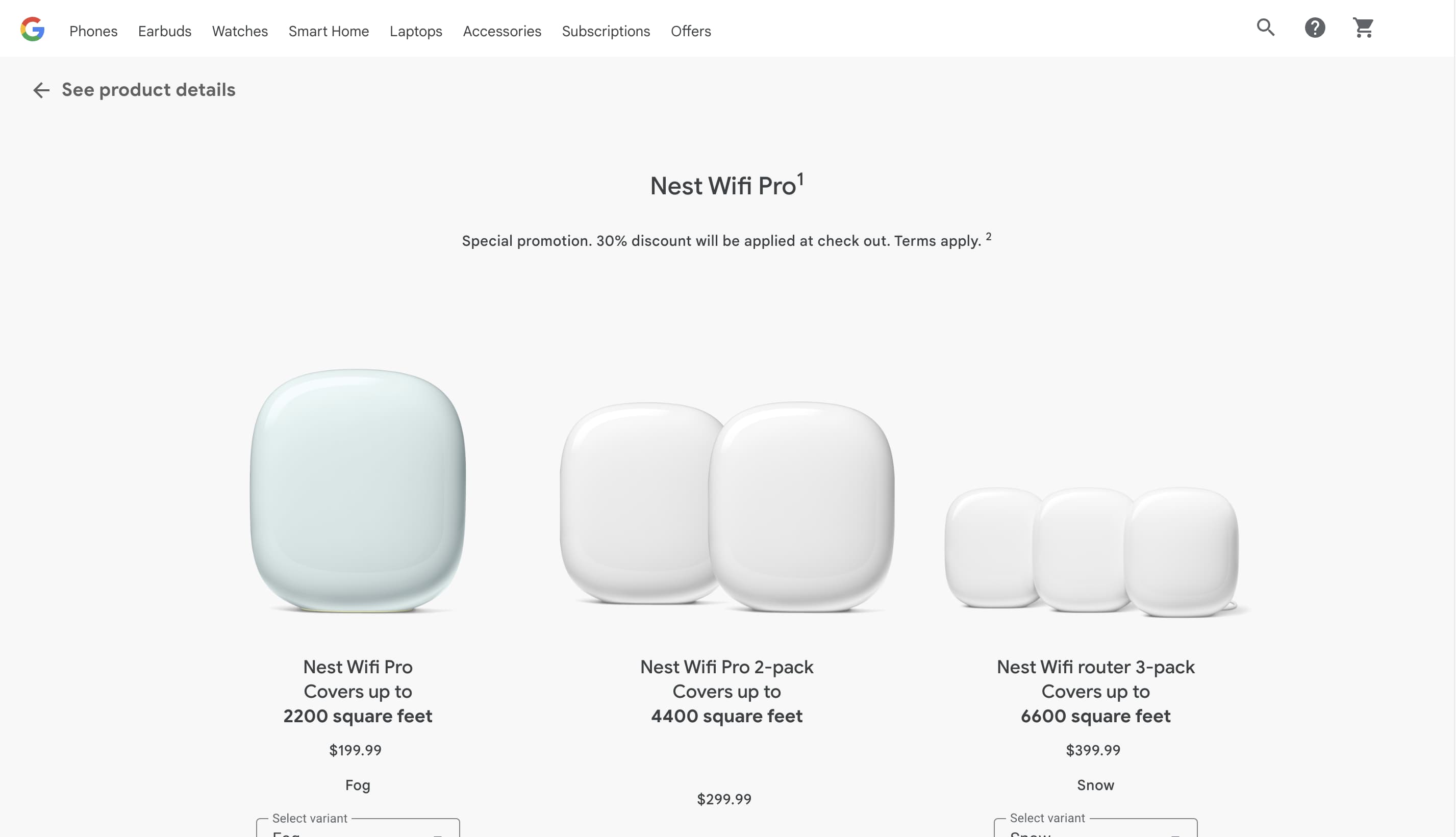 Google Nest Wifi Pro