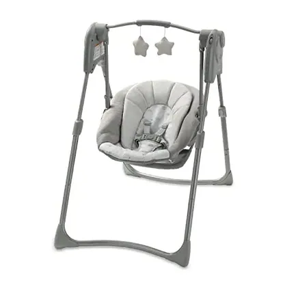 Graco Slim Spaces Compact Baby Swing — Graco