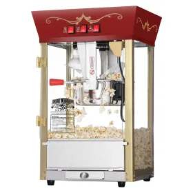 Great Northern Popcorn Matinee Movie Theater Style Popcorn Machine (8oz, Countertop)