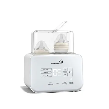 GROWNSY 8-in-1 Fast Baby Bottle Warmer