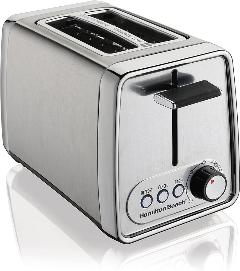 Hamilton Beach Modern Chrome 2-Slice Toaster 22791