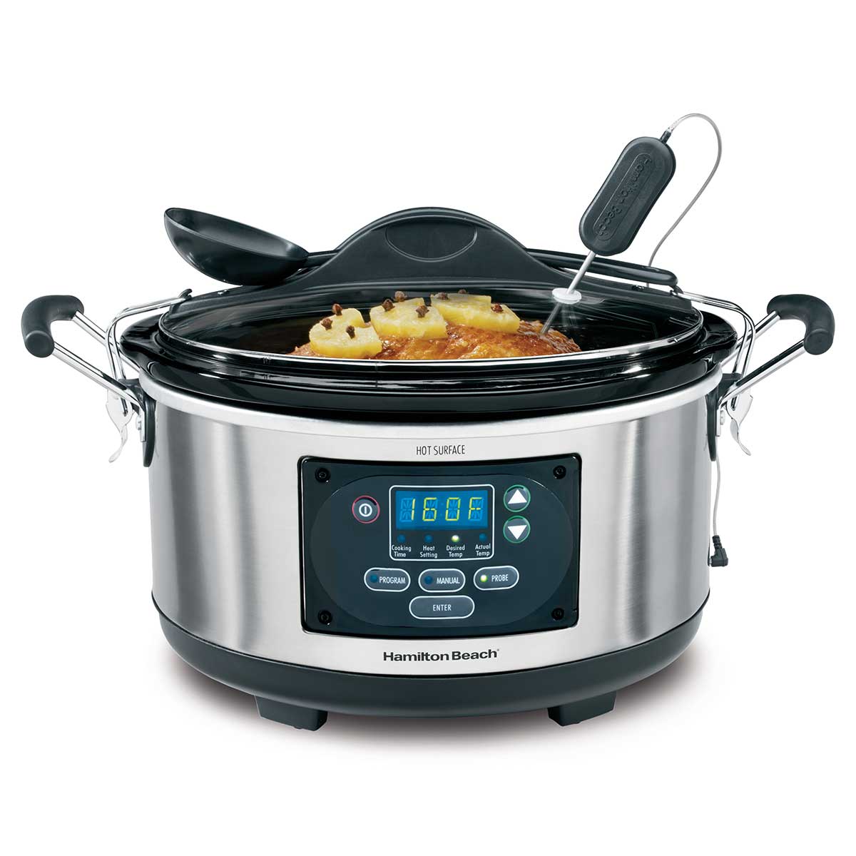 Hamilton Beach Set & Forget Programmable 6-Quart Slow Cooker (33967)