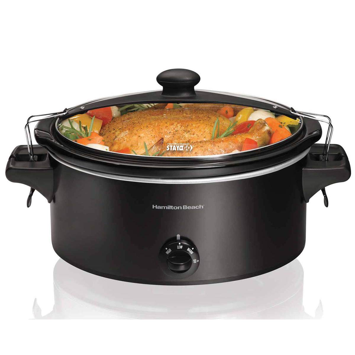 Hamilton Beach Stay or Go 6-Quart Slow Cooker (33261)