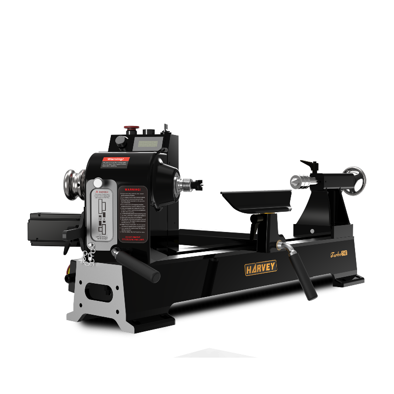 Harvey Turbo T-40 14" x 24" Wood Lathe with Servo Motor