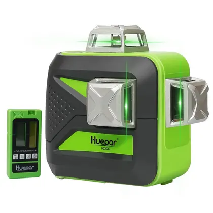 Huepar 603CG 3D Green Beam Self-Leveling Laser Level