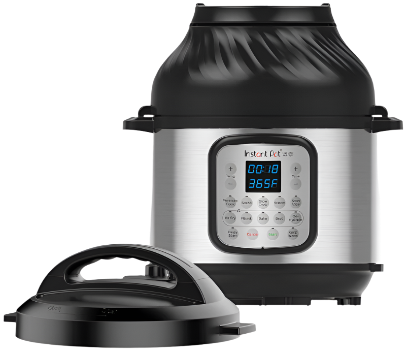 Instant Pot Duo Crisp + Air Fryer 11-in-1, 6 Quart
