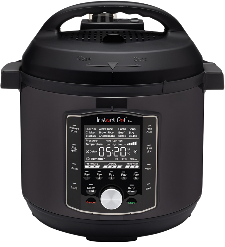 Instant Pot Pro 10-in-1 Multi-Use Pressure Cooker, 6 Quart