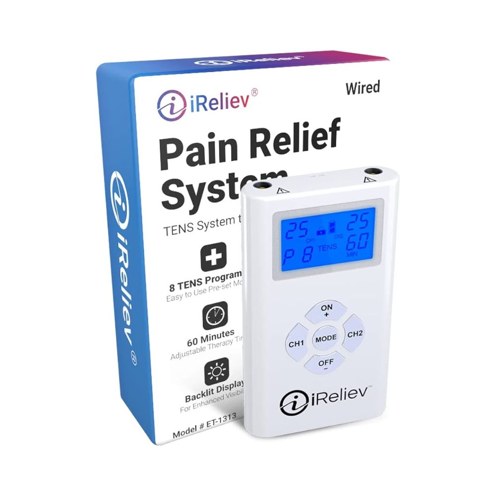 iReliev TENS Unit Pain Relief System (ET-1313)