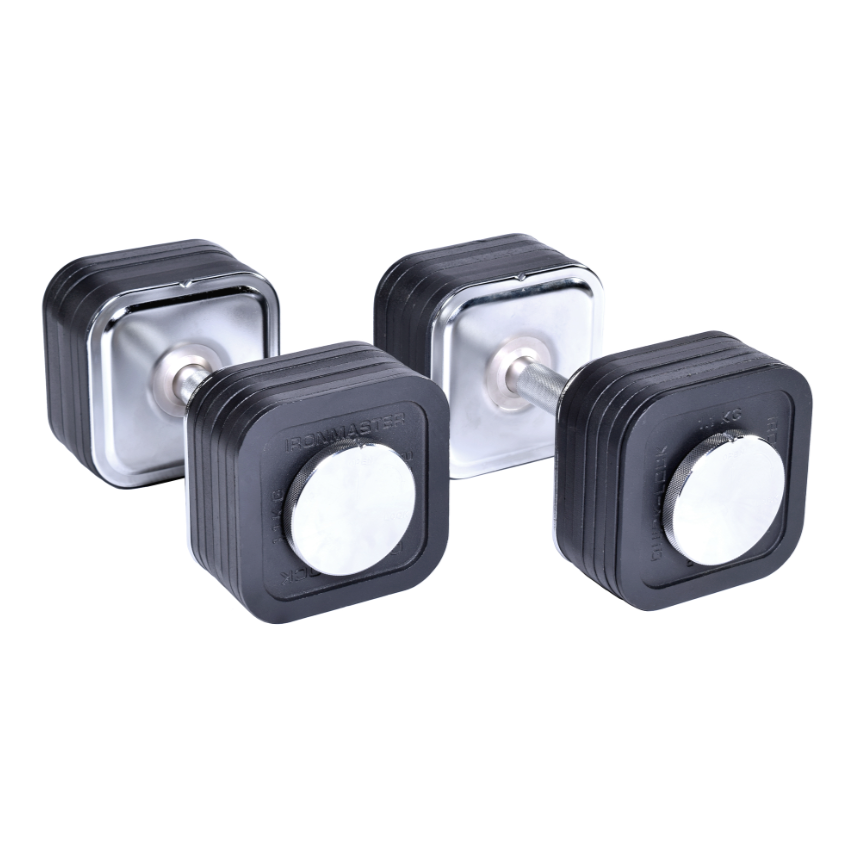 Ironmaster Quick-Lock Adjustable Dumbbell System (75 lb)