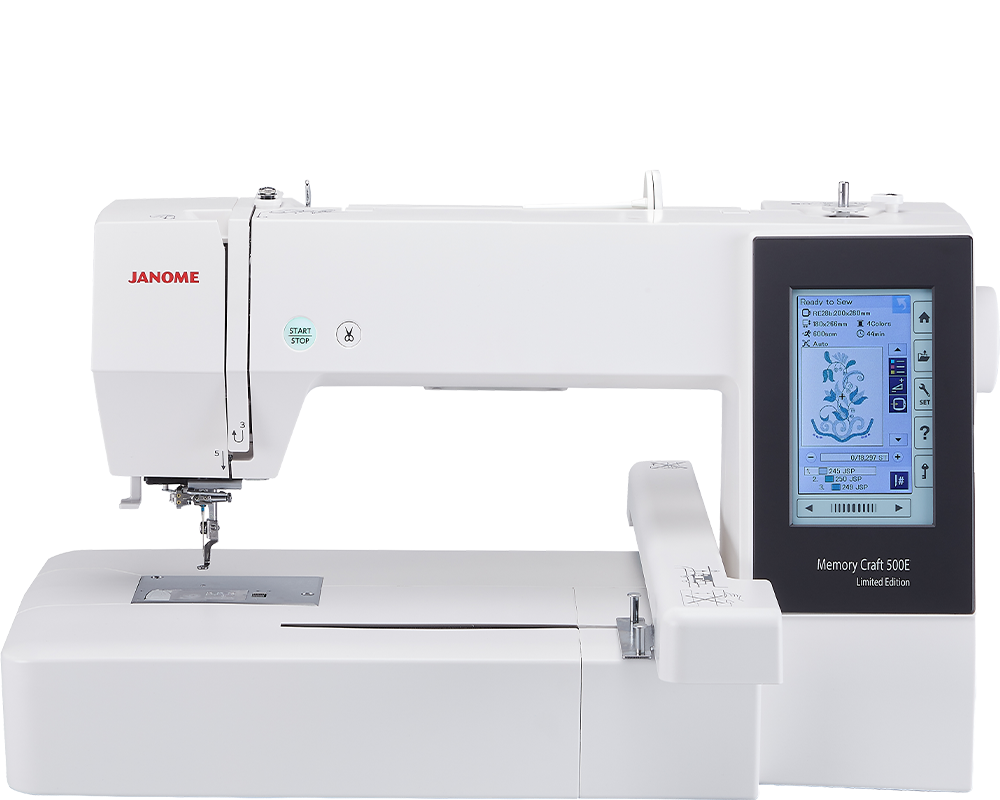 Janome Memory Craft 500E