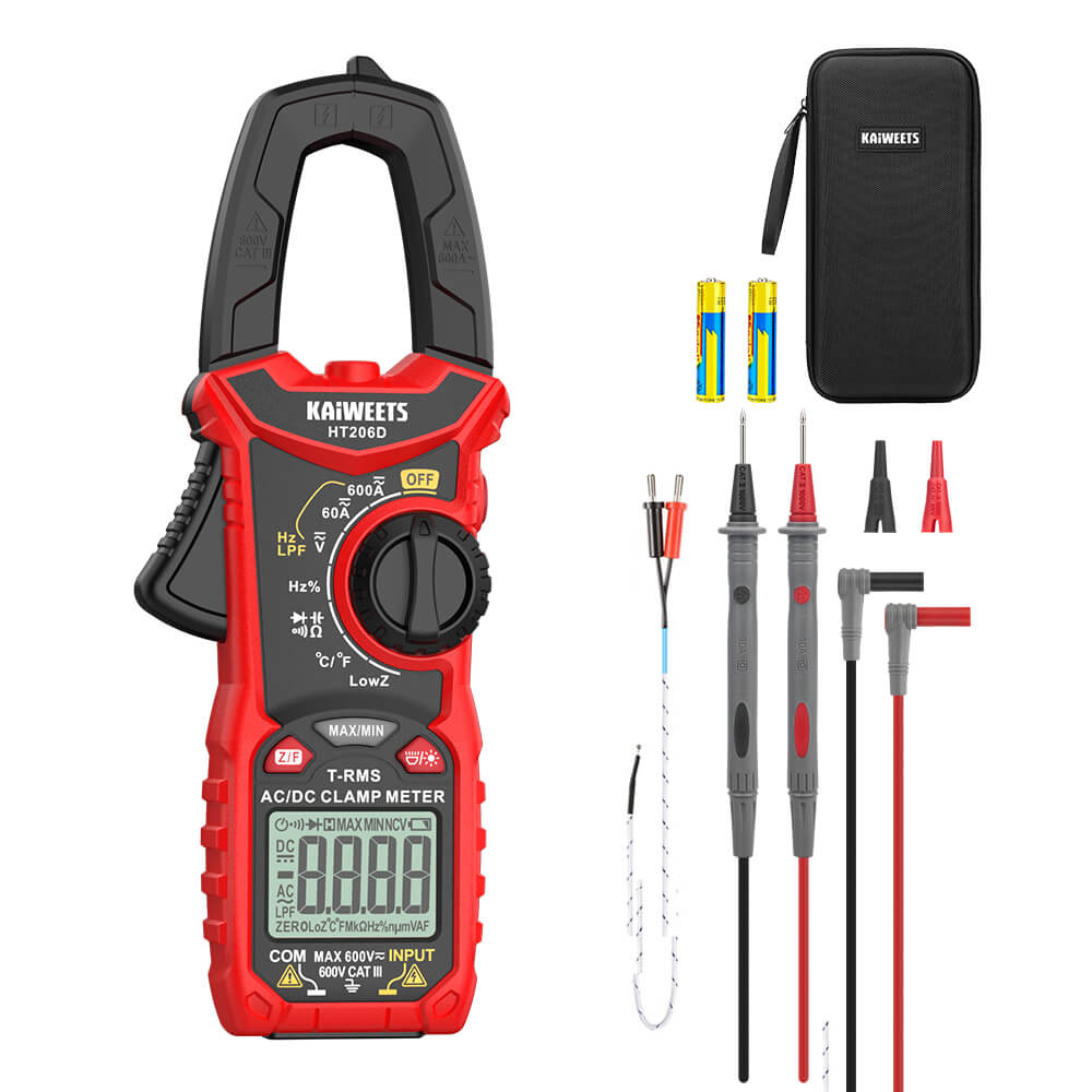 KAIWEETS HT206D Digital Clamp Meter