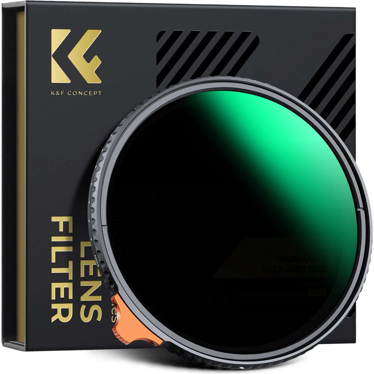 K&F Concept Nano-X Variable ND Filter (ND2-ND400)