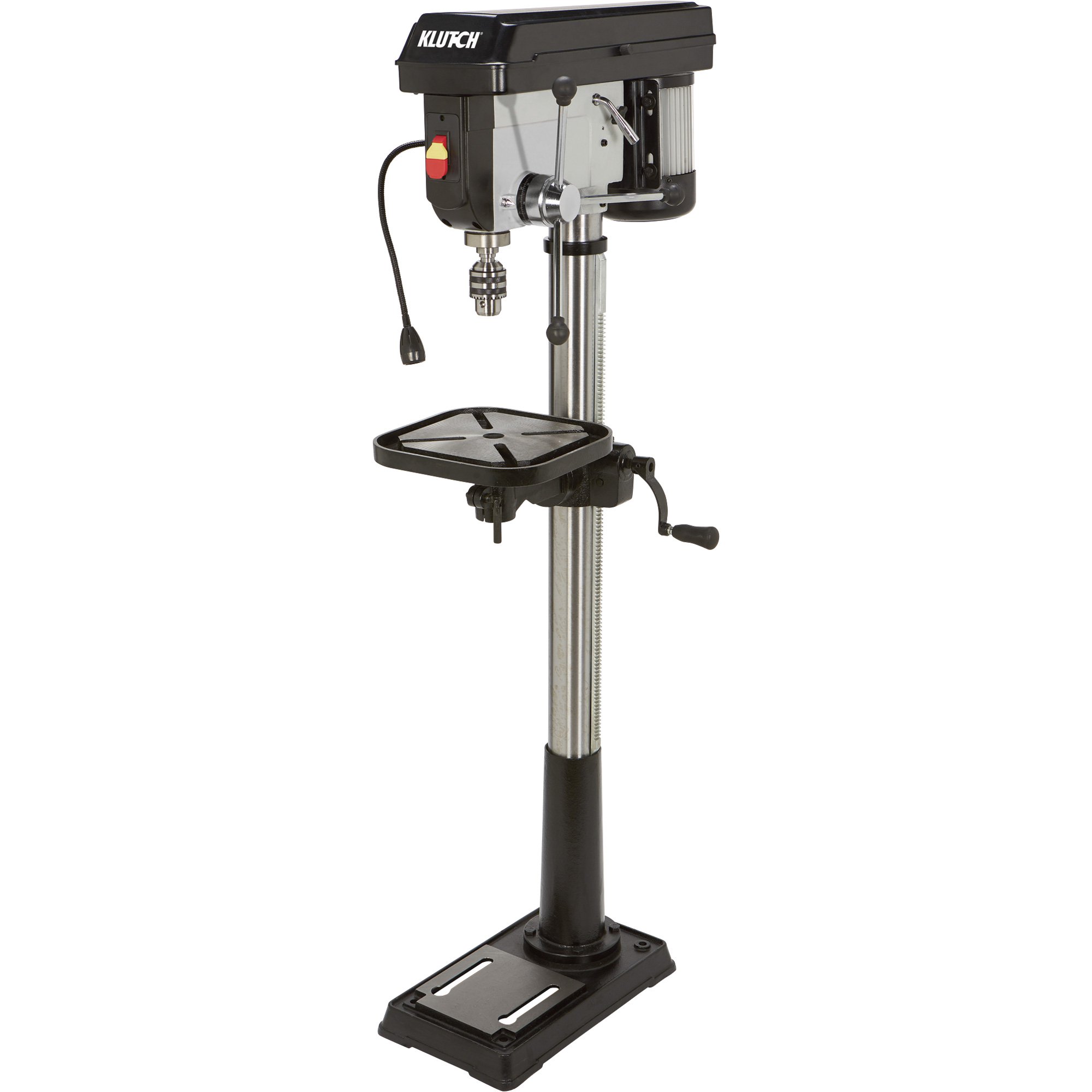 Klutch 13-Inch 16-Speed Benchtop Drill Press