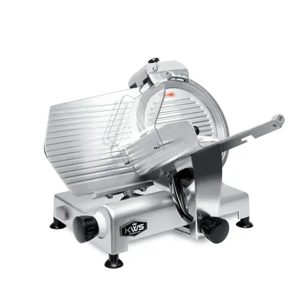 KWS MS-12NS Premium Commercial 420W Electric Meat Slicer, 12-Inch Stainless Blade