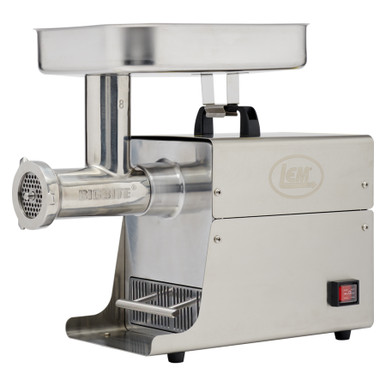LEM BigBite #8 0.5 HP Stainless Steel Electric Meat Grinder