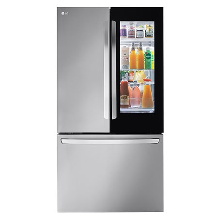 27 cu. ft. Smart InstaView Counter-Depth MAX French Door Refrigerator