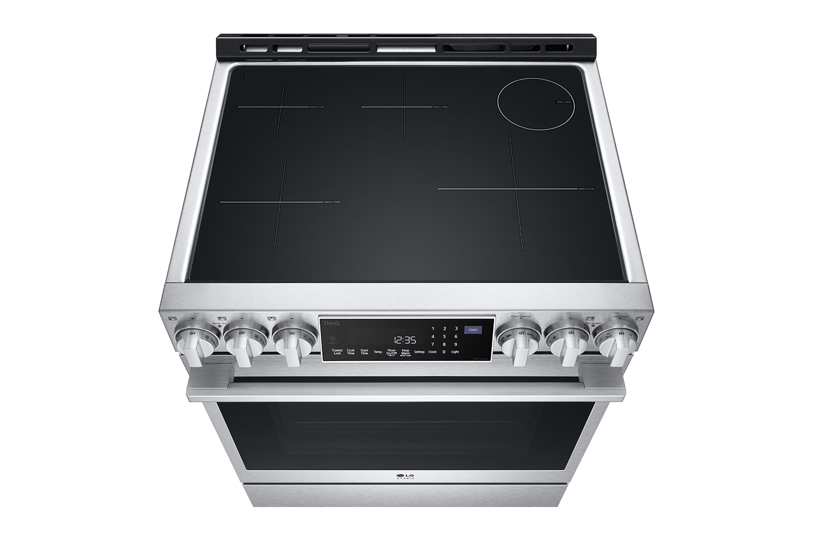 LG Studio 6.3 cu. ft. Smart Slide-In Induction Range