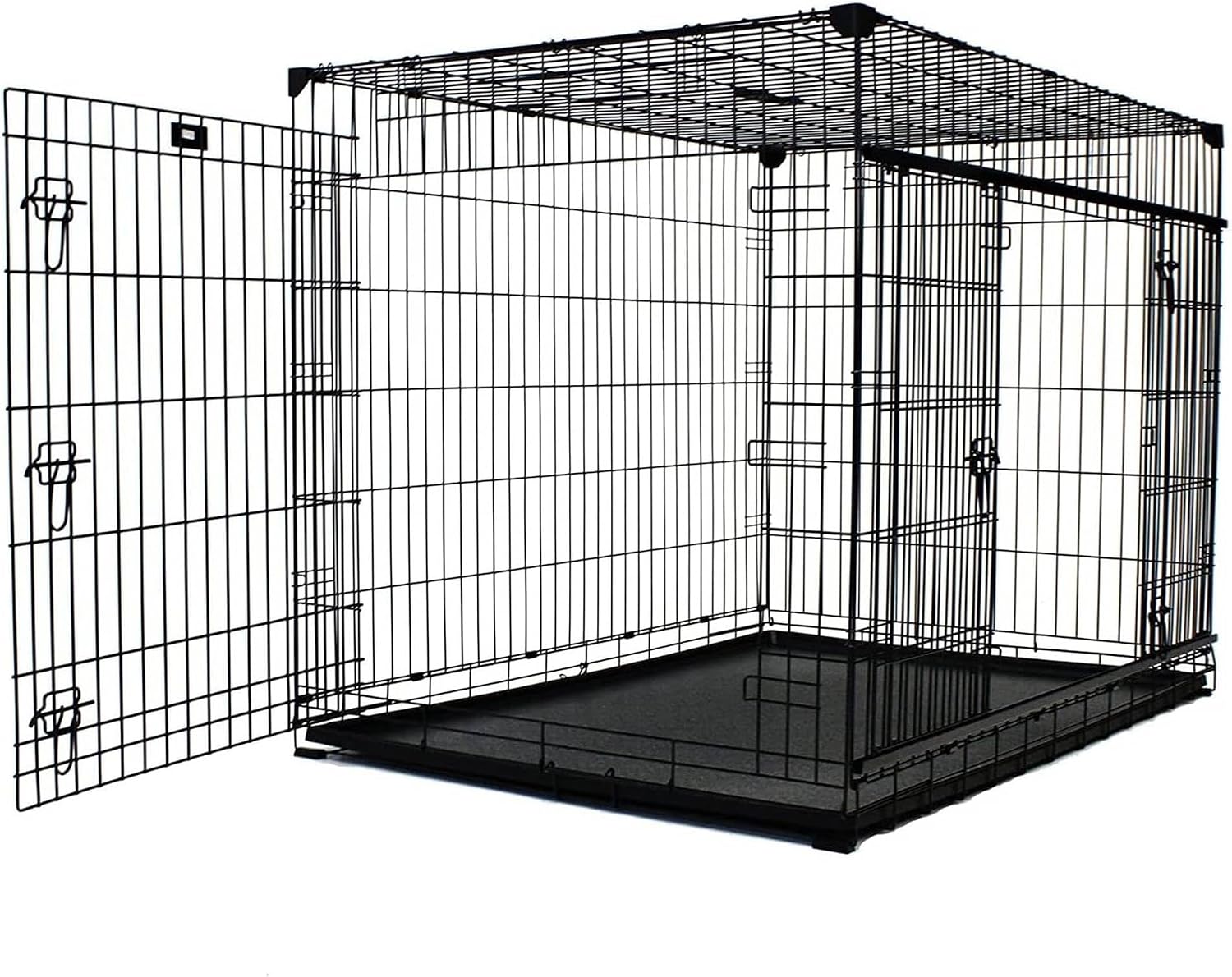 Lucky Dog Dwell Series Sliding Double-Door Dog Crate (Large, 42-inch)