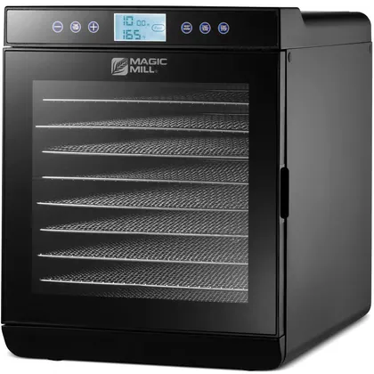 Magic Mill Food Dehydrator Machine (10 Stainless Steel Trays)