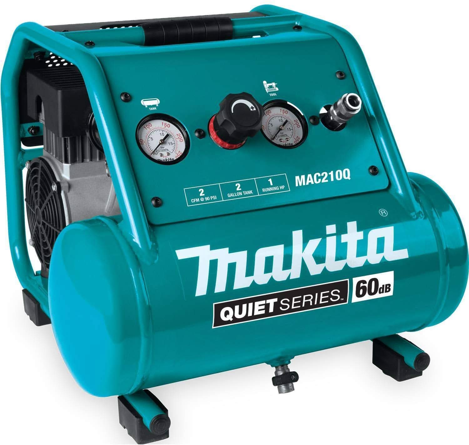 Makita MAC210Q Quiet Series 2-Gallon Oil-Free Compressor