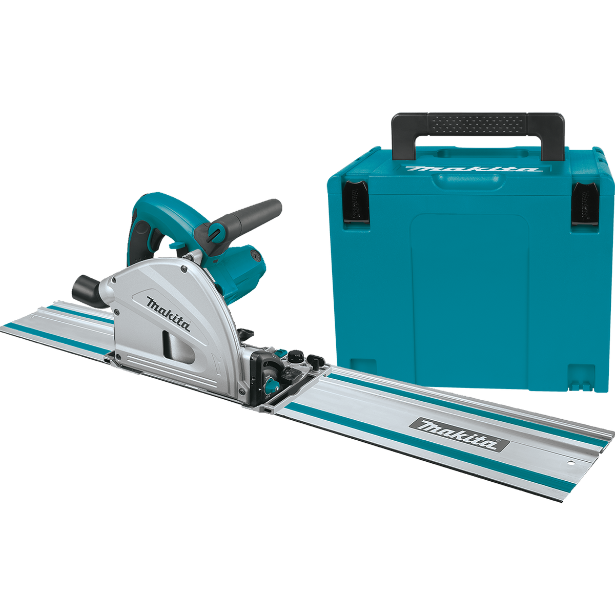 Makita SP6000J1 6-1/2 in. Plunge Circular Saw Kit with 55 in. Guide Rail