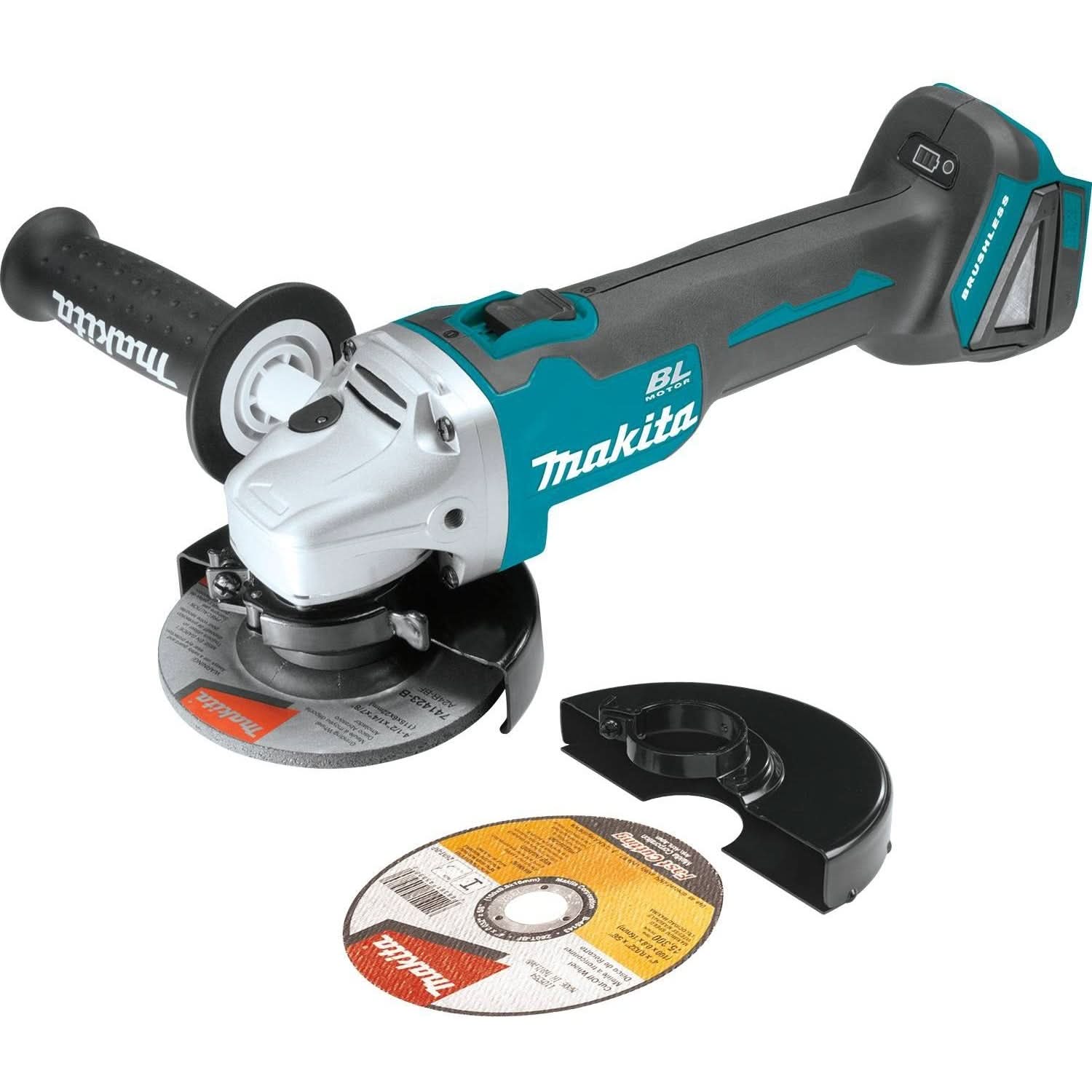 Makita XAG04Z 18V LXT Brushless 4-1/2 in./5 in. Cut-Off/Angle Grinder (Tool Only)