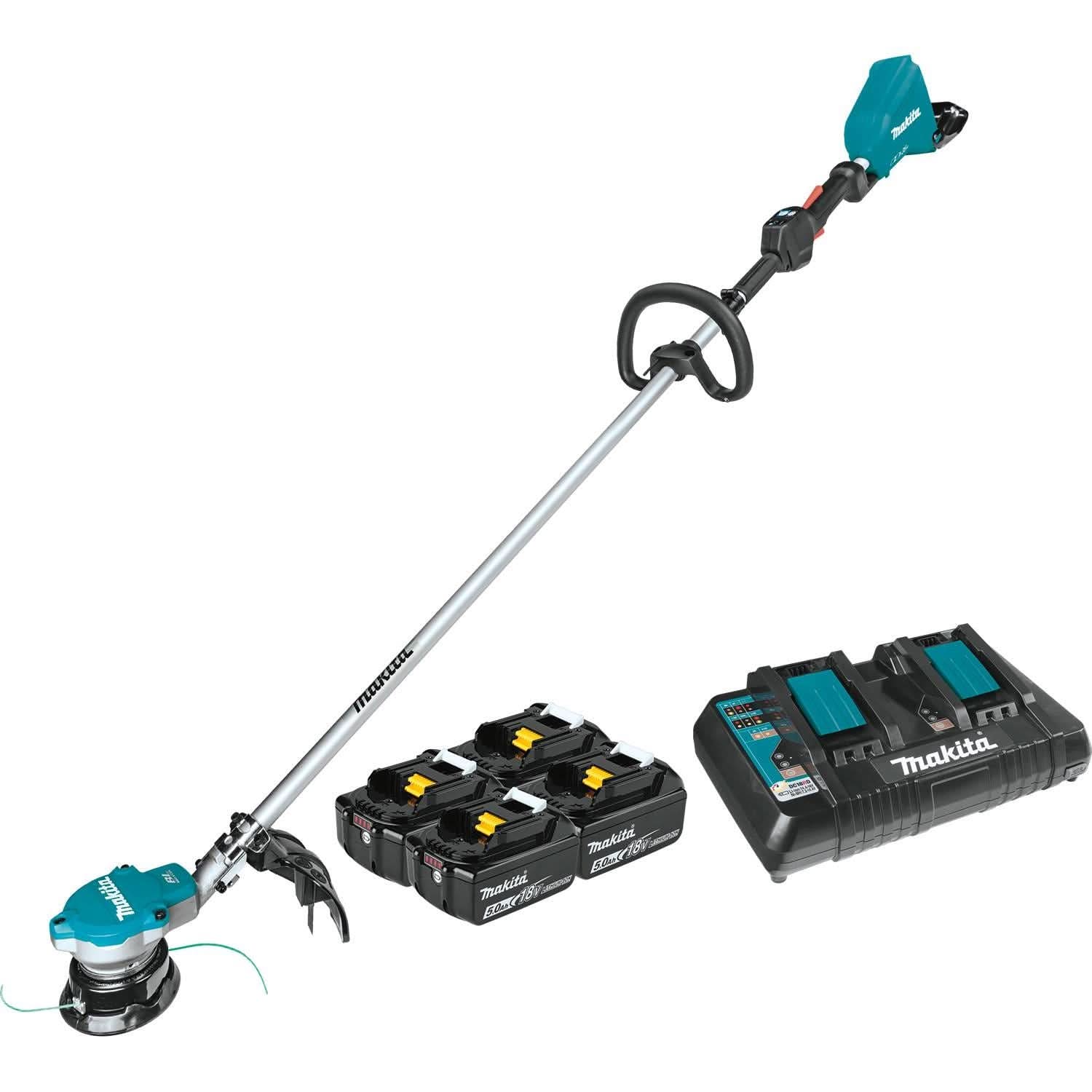 Makita XRU15PT1 36V (18V X2) LXT Brushless String Trimmer Kit