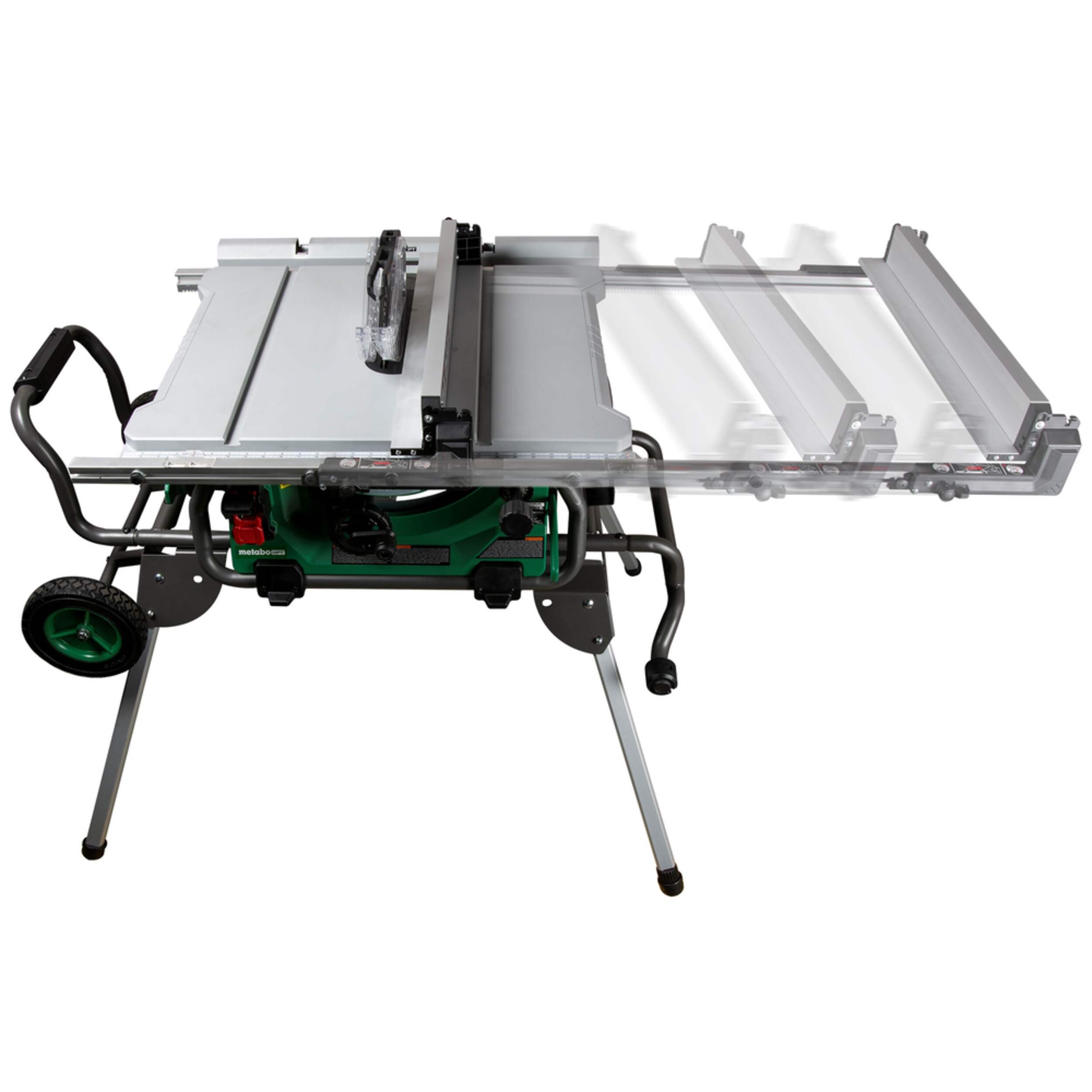 Metabo HPT C10RJS 10-in Jobsite Table Saw with Fold & Roll Stand
