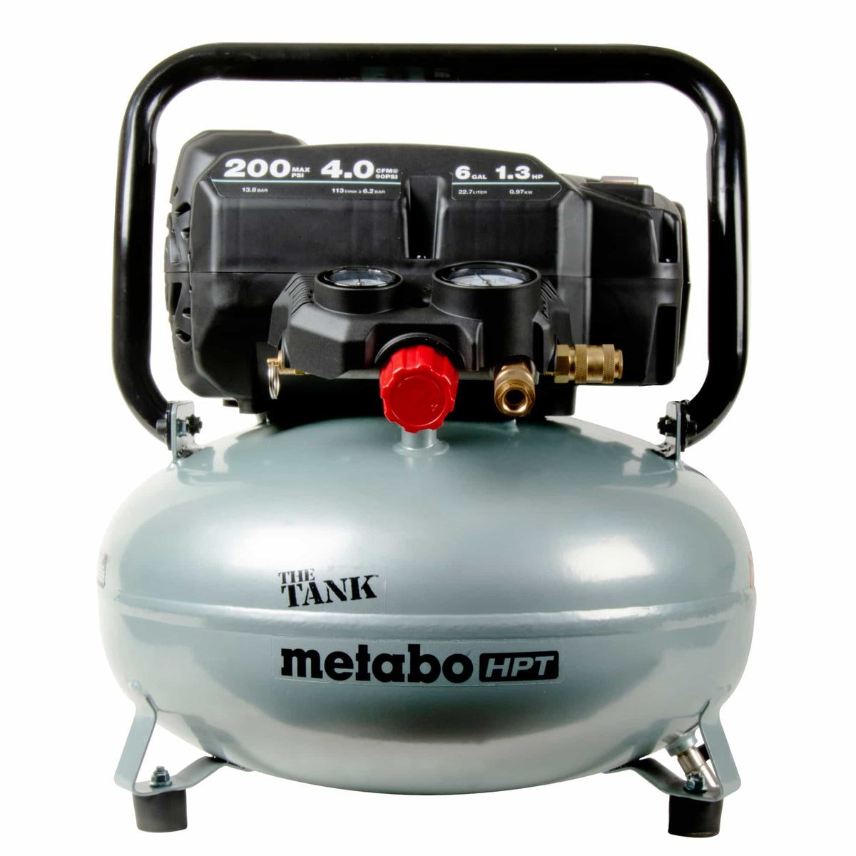 Metabo HPT EC914SM The Tank 6-Gallon 200 PSI Pancake Compressor