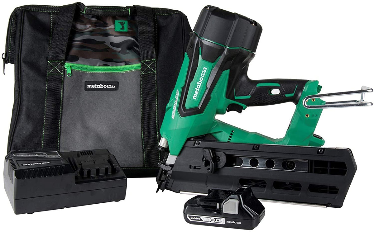 Metabo HPT NR1890DR 18V Cordless 21° Framing Nailer