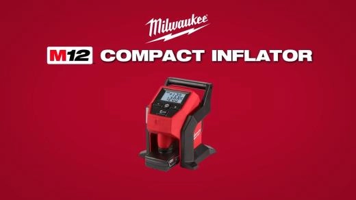 Milwaukee M12 Compact Inflator (Tool Only) 2475-20