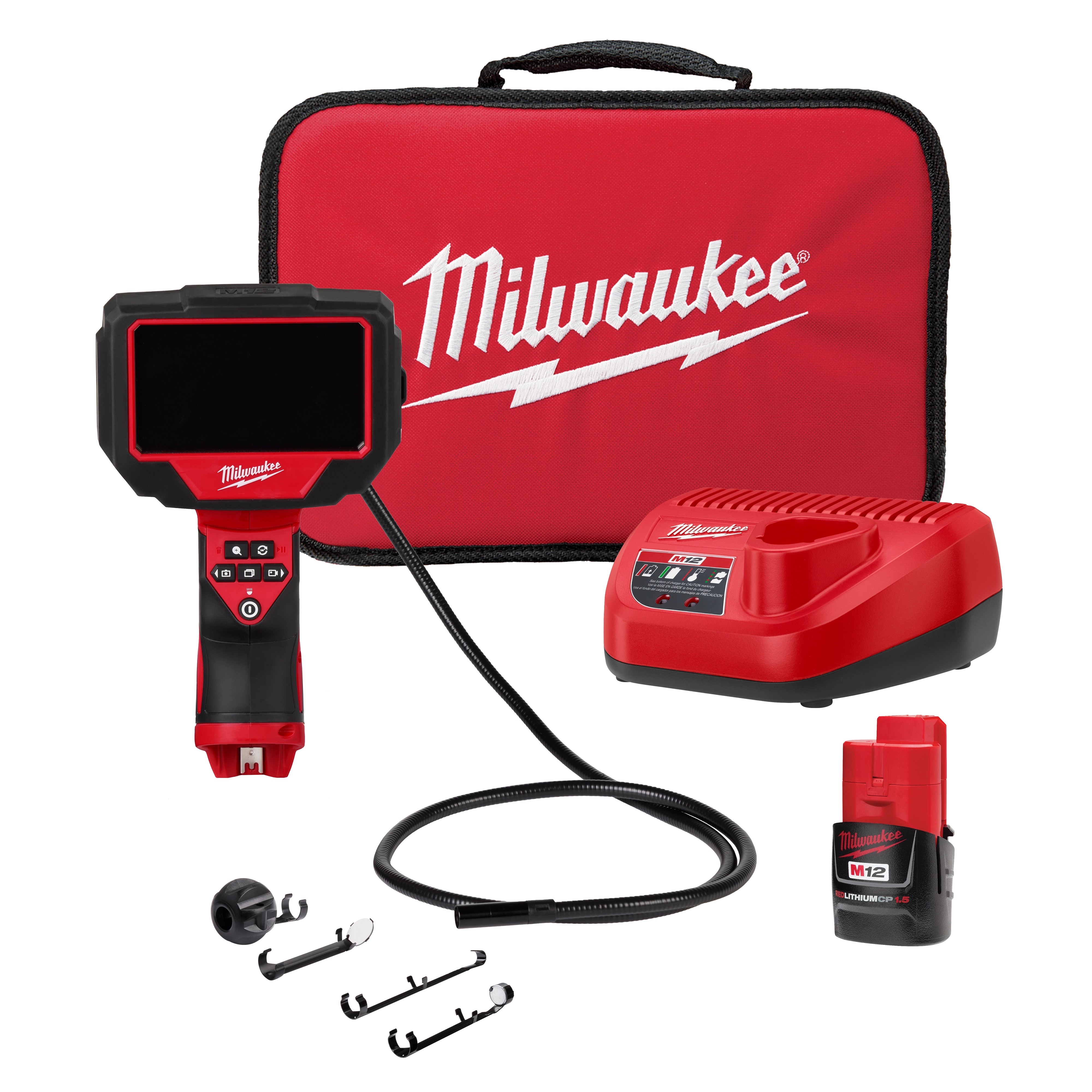 Milwaukee M12 M-SPECTOR 360 4' Inspection Camera Kit (2323-21)