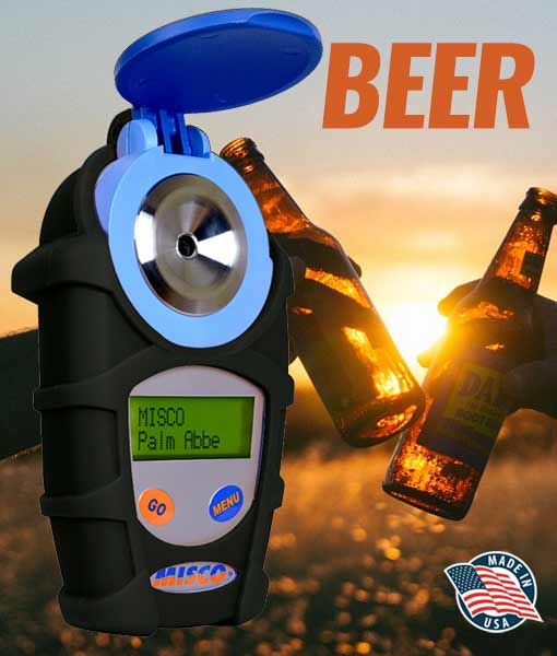 MISCO Palm Abbe Beer Refractometer (Brix & Specific Gravity)