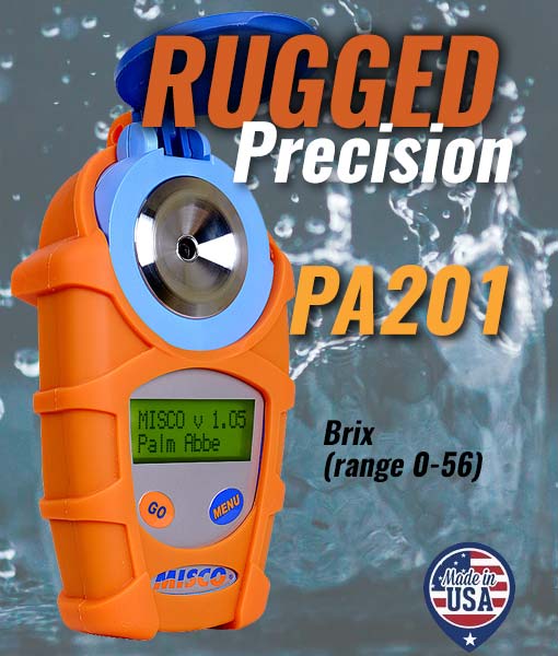 MISCO PA201 Palm Abbe Digital Brix Refractometer
