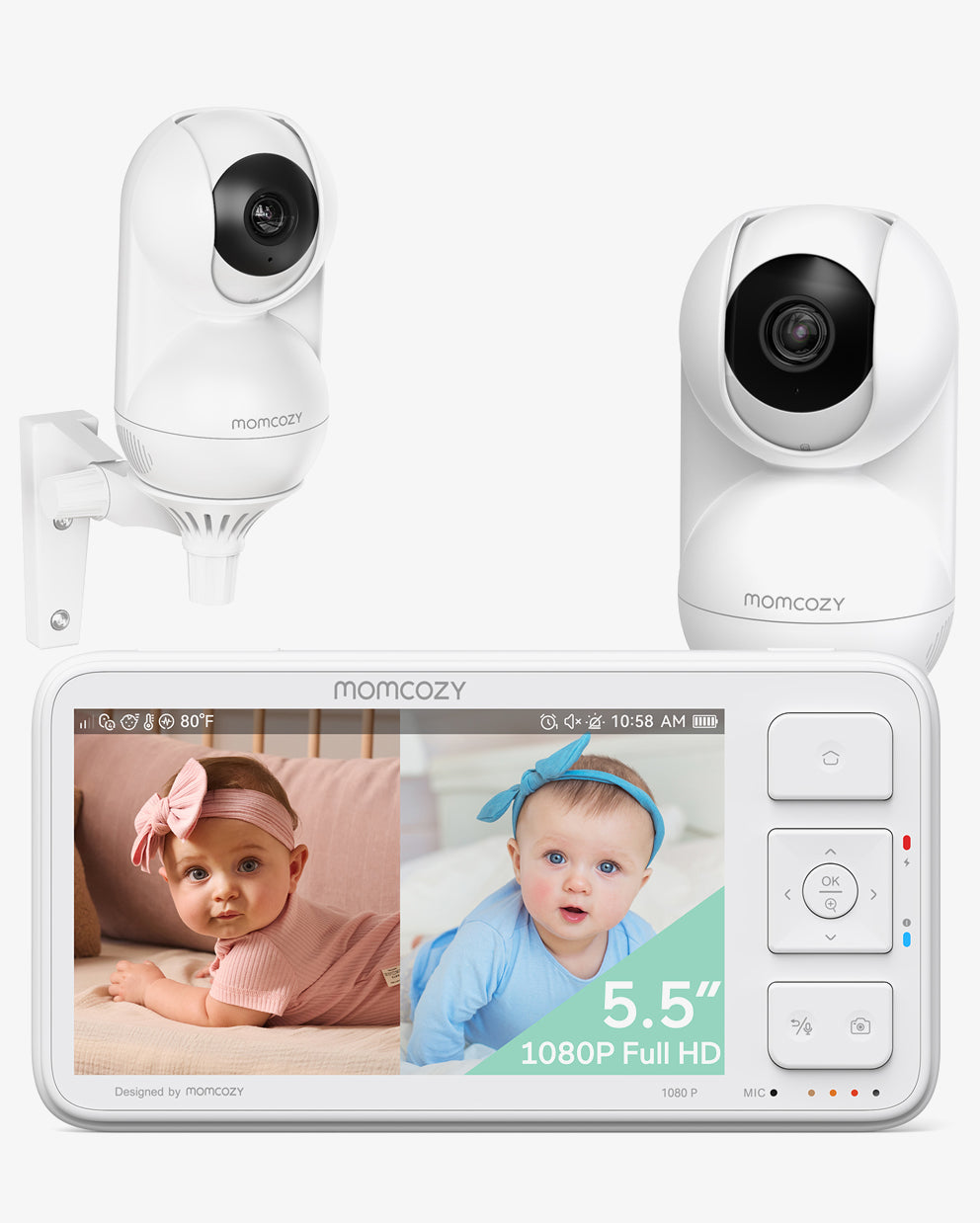 Momcozy 1080p HD Video Baby Monitor
