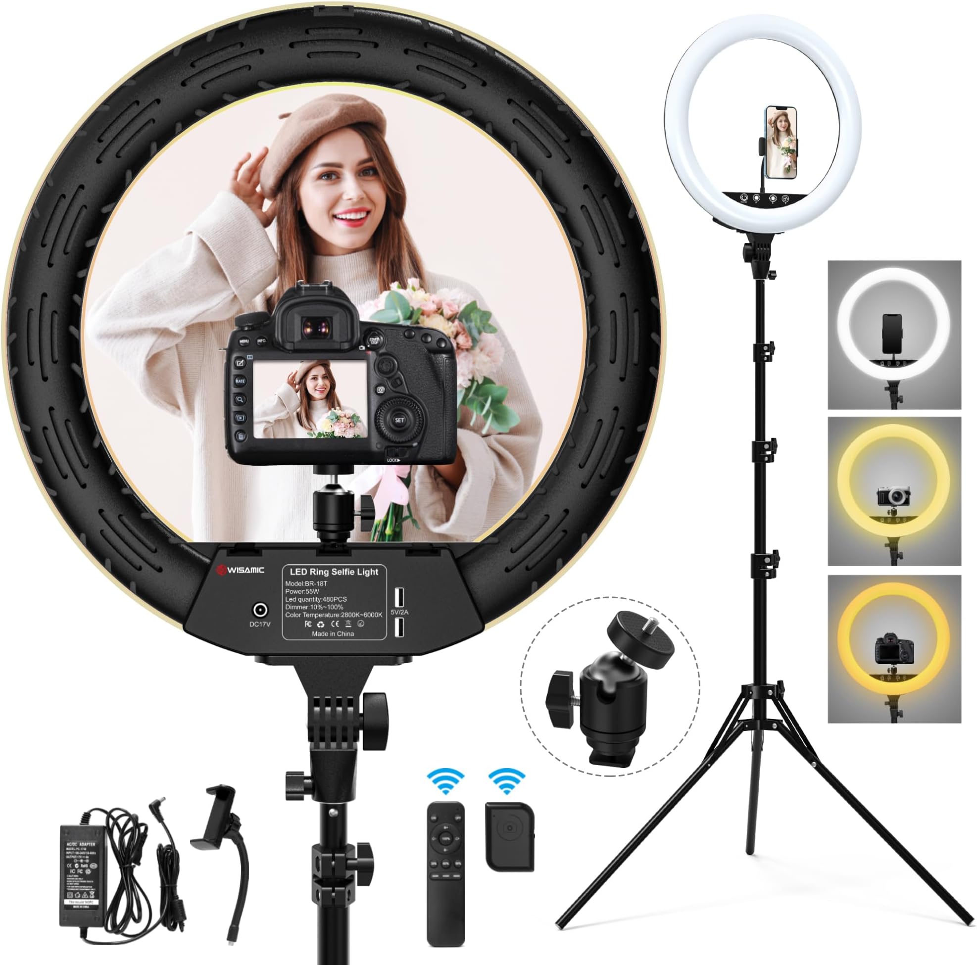 Mountdog 18" Ring Light Kit