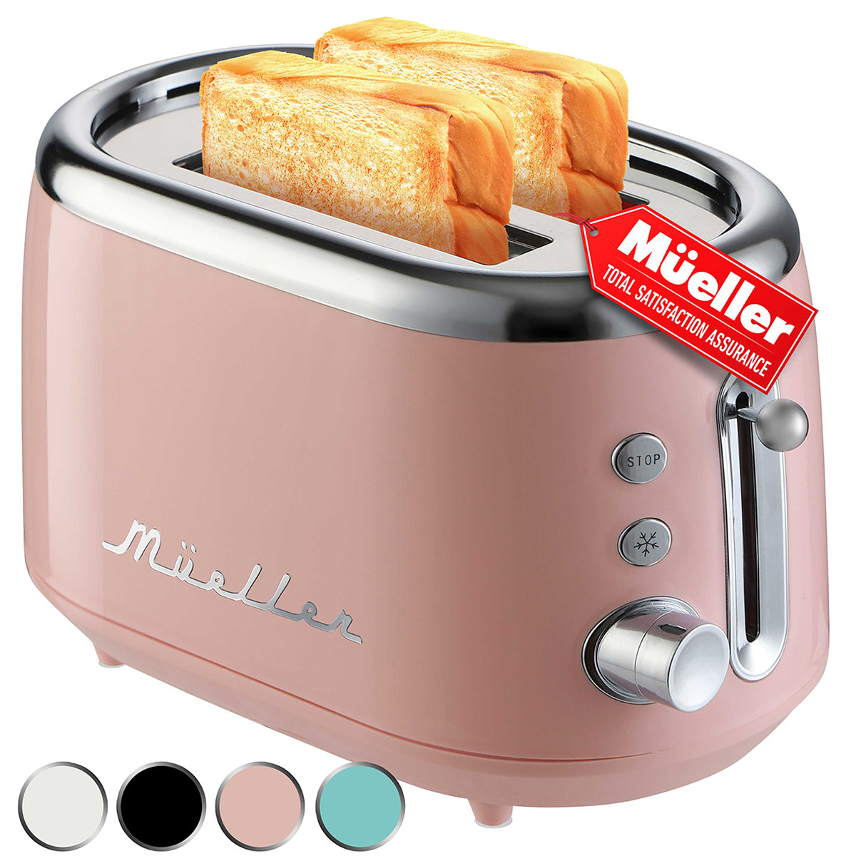 Mueller Retro 2-Slice Toaster